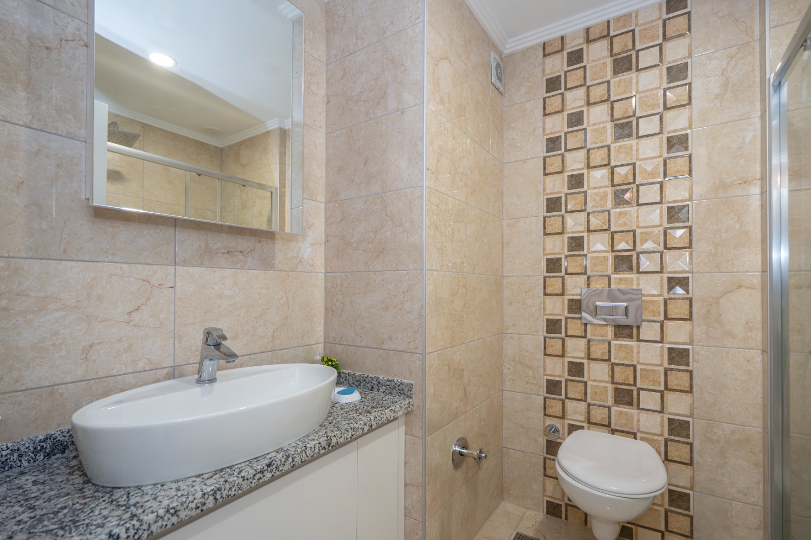 Уютная квартира планировкой 2+1 в районе Оба Аланья.  - Фото 14