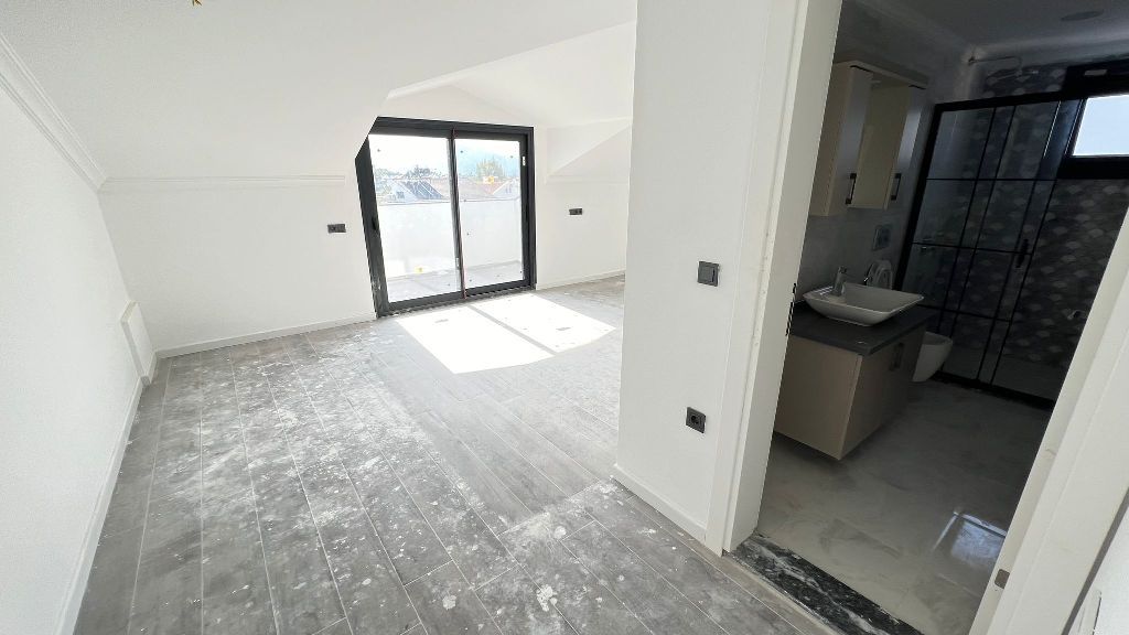 Просторная вилла с личным бассейном планировкой 5+1 Фетхие Турция.  - Фото 18