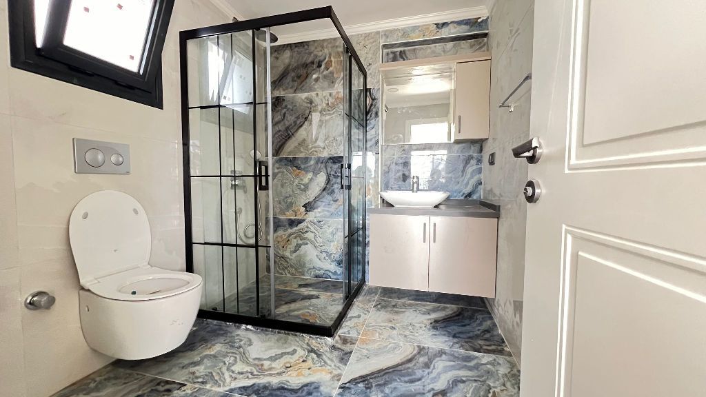 Просторная вилла с личным бассейном планировкой 5+1 Фетхие Турция.  - Фото 20