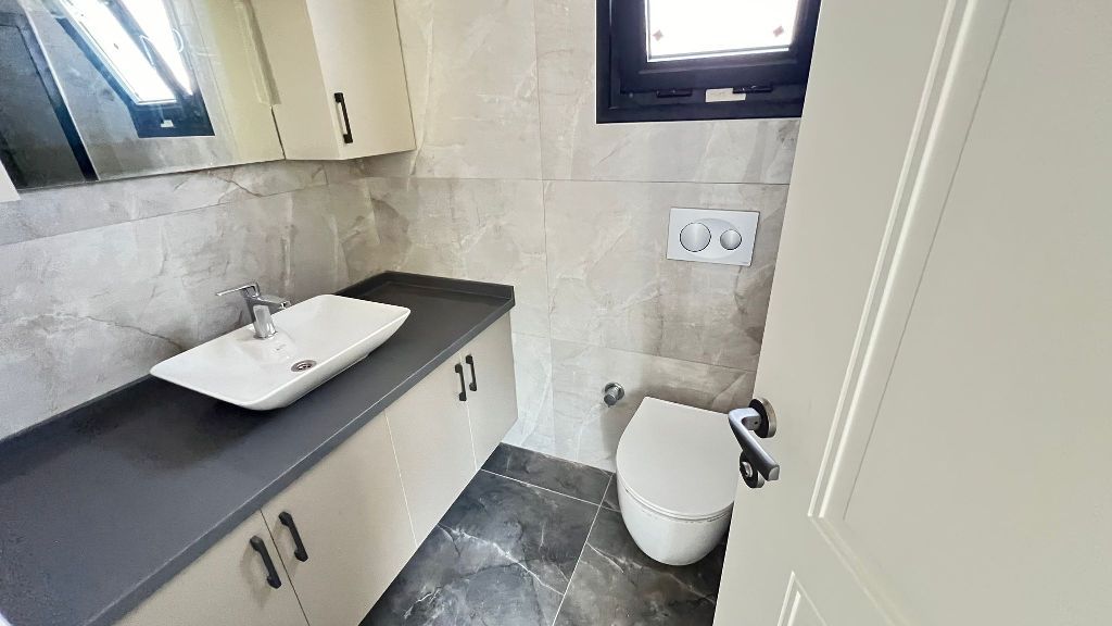 Просторная вилла с личным бассейном планировкой 5+1 Фетхие Турция.  - Фото 23