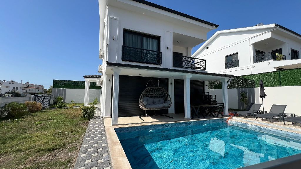 Просторная вилла с личным бассейном планировкой 5+1 Фетхие Турция.  - Фото 2