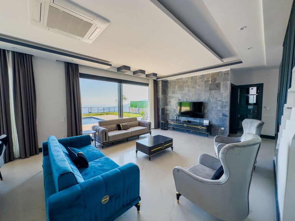 Вилла мечты в Фетхие с частным бассейном и видом на море. - Фото 22