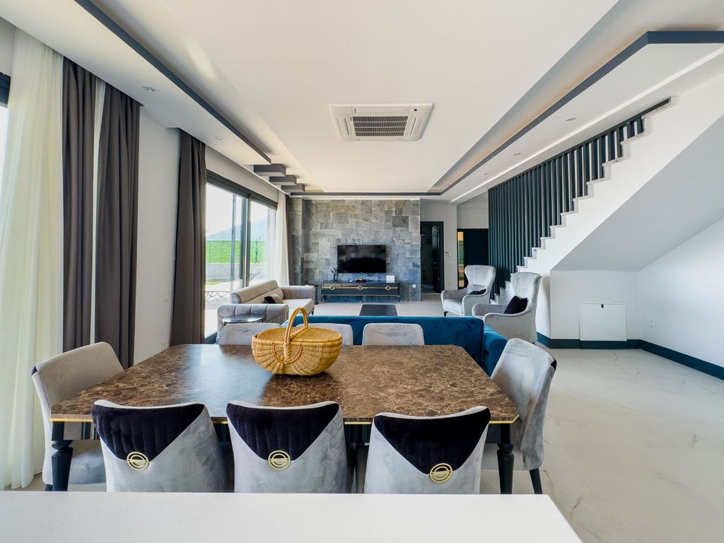 Вилла мечты в Фетхие с частным бассейном и видом на море. - Фото 25