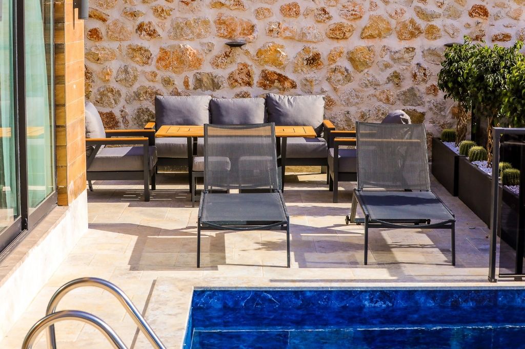 Шикарная вилла с видом на море и горы в Фетхие. - Фото 19