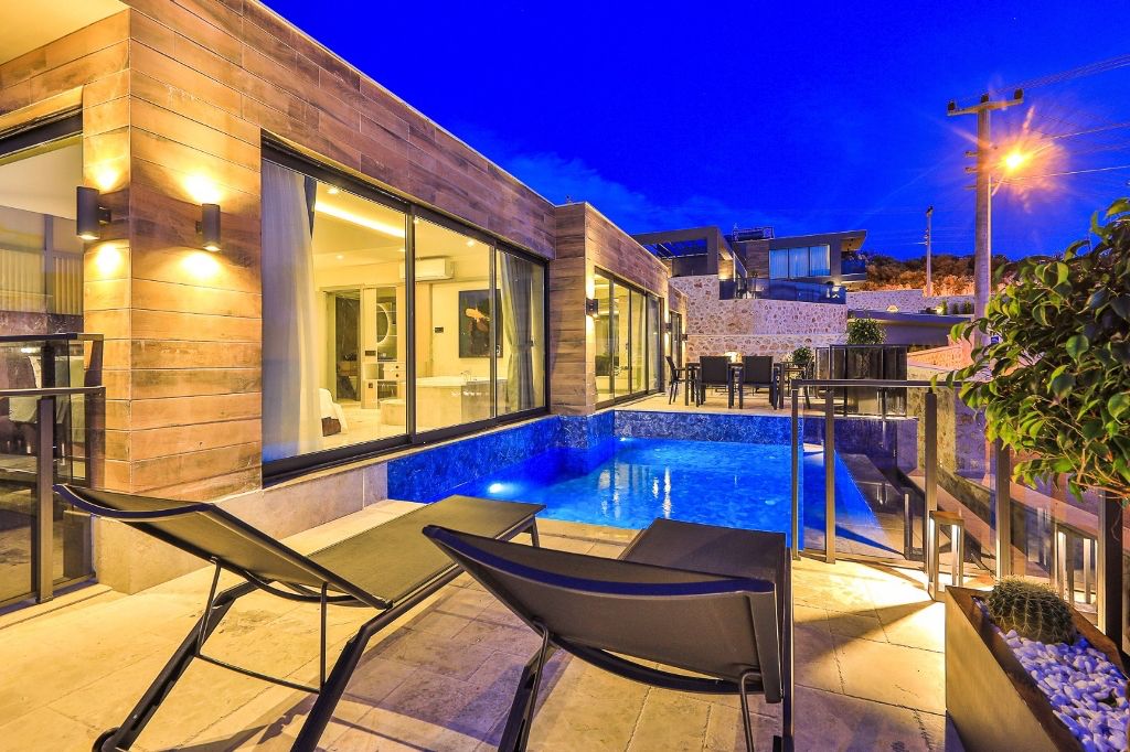 Шикарная вилла с видом на море и горы в Фетхие. - Фото 5