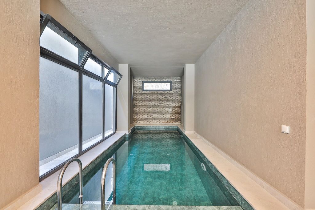 Шикарная вилла с видом на море и горы в Фетхие. - Фото 22