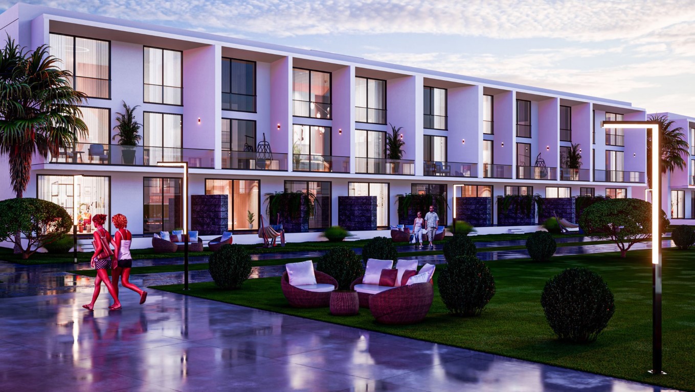 Садовый дуплекс в Искеле, Северный Кипр – идеален для жизни и отдыха. - Фото 9