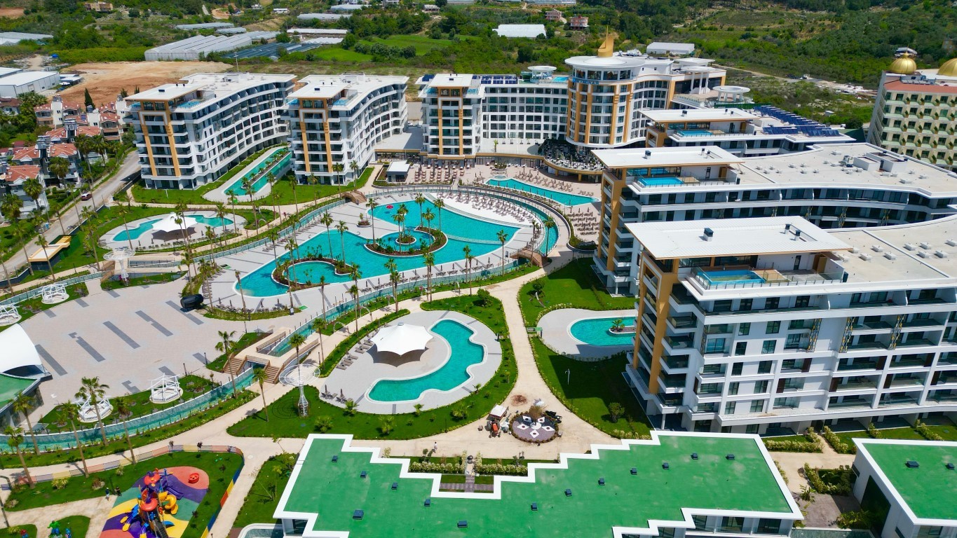 Просторная квартира в новом жилом комплексе с уникальной инфраструктурой уровня 5★ Тюрклер Аланья.  - Фото 65