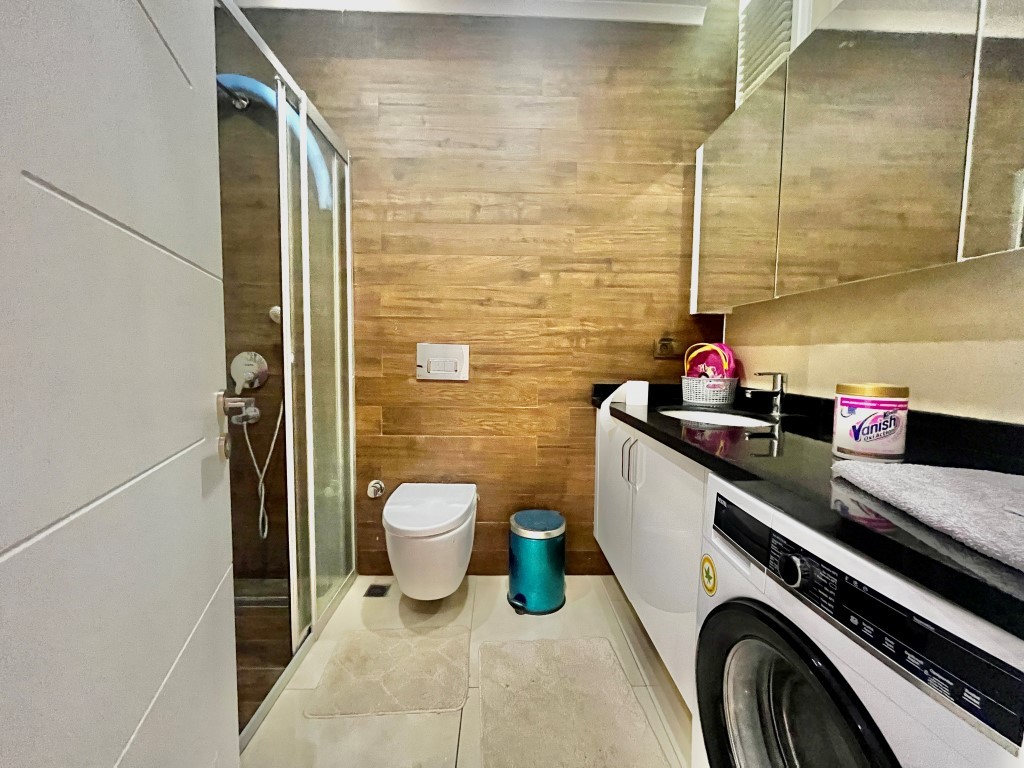 Просторная мебилированная квартира планировкой 3+1 район Оба Аланья.  - Фото 16