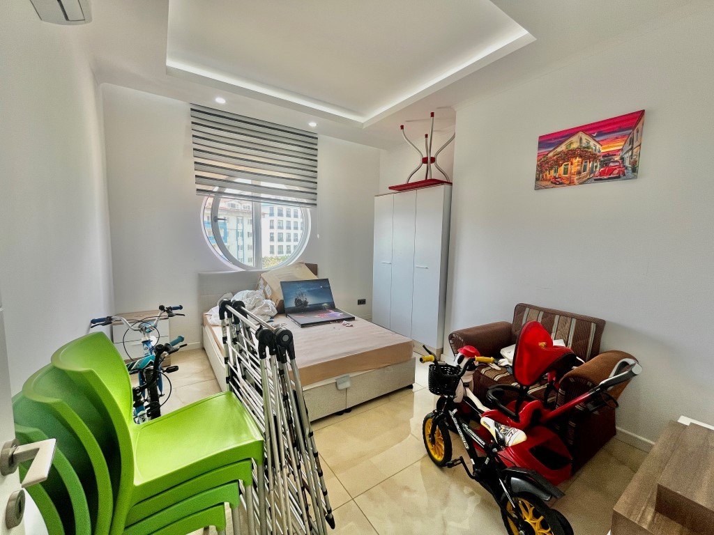 Просторная мебилированная квартира планировкой 3+1 район Оба Аланья.  - Фото 25