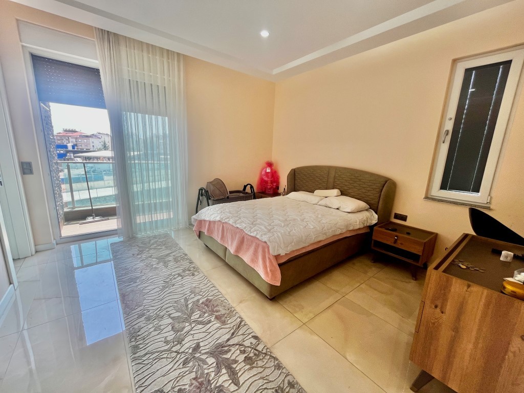 Просторная мебилированная квартира планировкой 3+1 район Оба Аланья.  - Фото 22