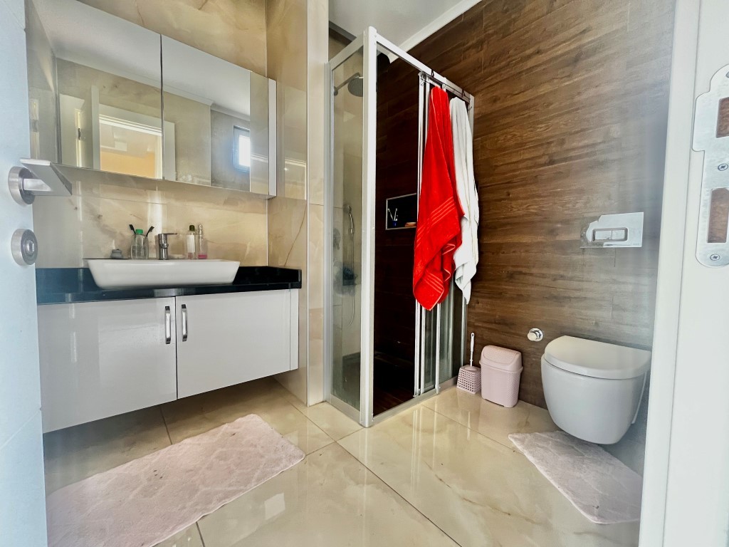 Просторная мебилированная квартира планировкой 3+1 район Оба Аланья.  - Фото 26