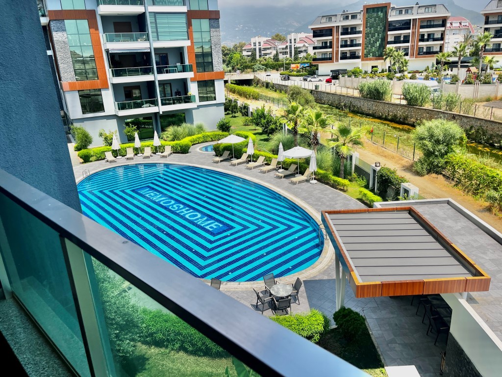 Просторная мебилированная квартира планировкой 3+1 район Оба Аланья.  - Фото 18