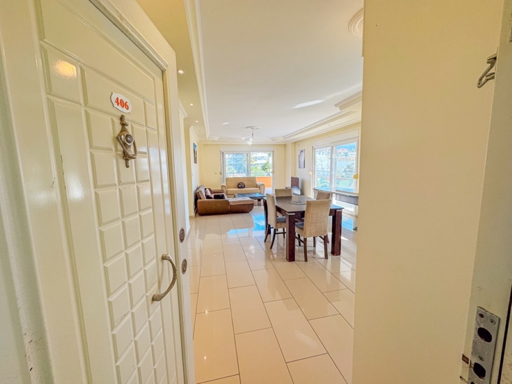 Просторная трехкомнатная квартира в районе Демирташ Аланья.  - Фото 13