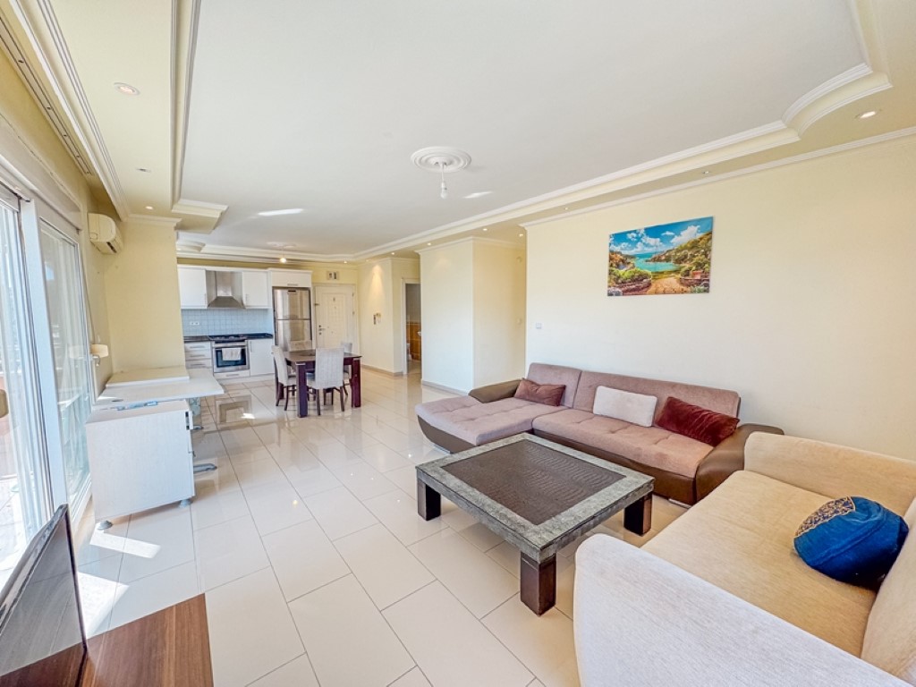 Просторная трехкомнатная квартира в районе Демирташ Аланья.  - Фото 17