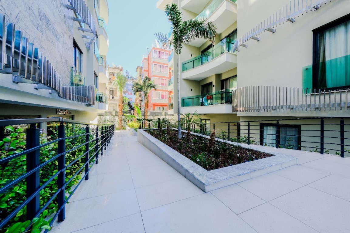 Центр Аланьи — квартира рядом с пляжем в премиум-комплексе. - Фото 5