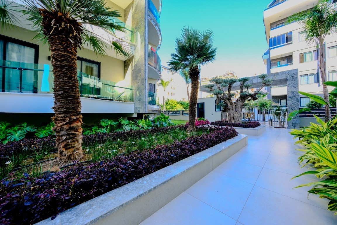 Центр Аланьи — квартира рядом с пляжем в премиум-комплексе. - Фото 4