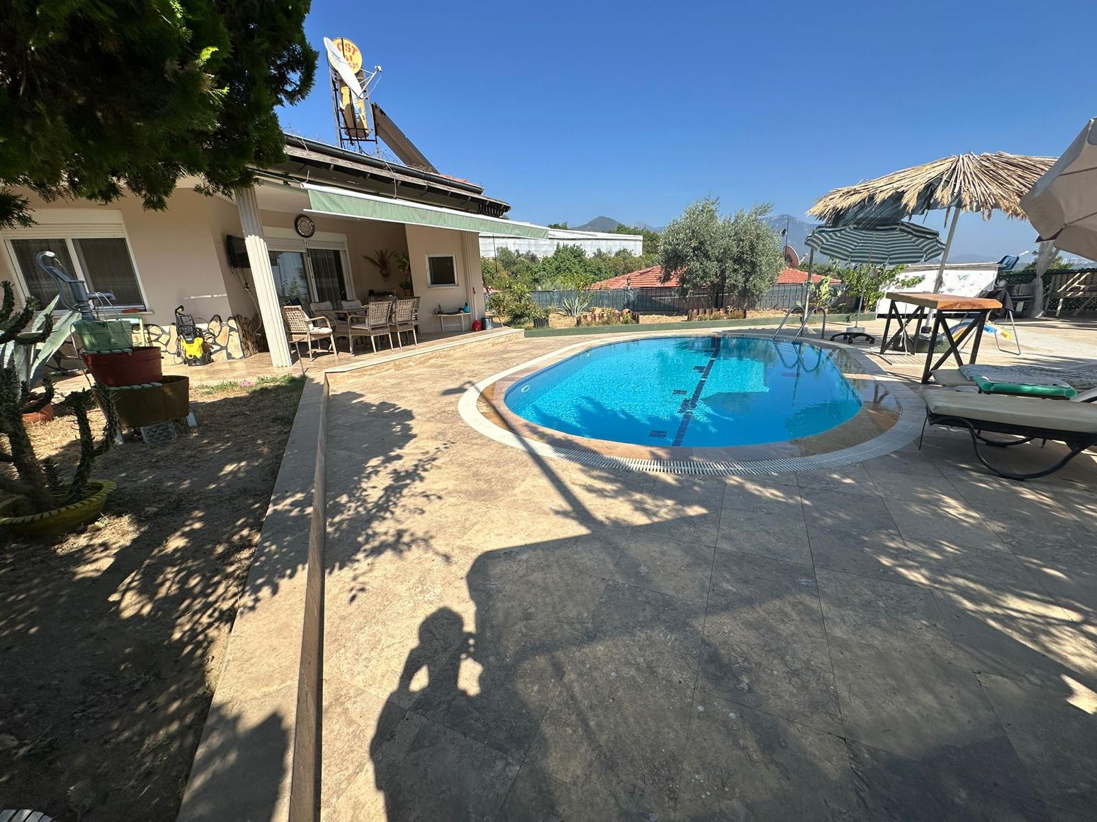 Вилла планировкой 2+1 с личным бассейном в районе Оба Аланья.  - Фото 4