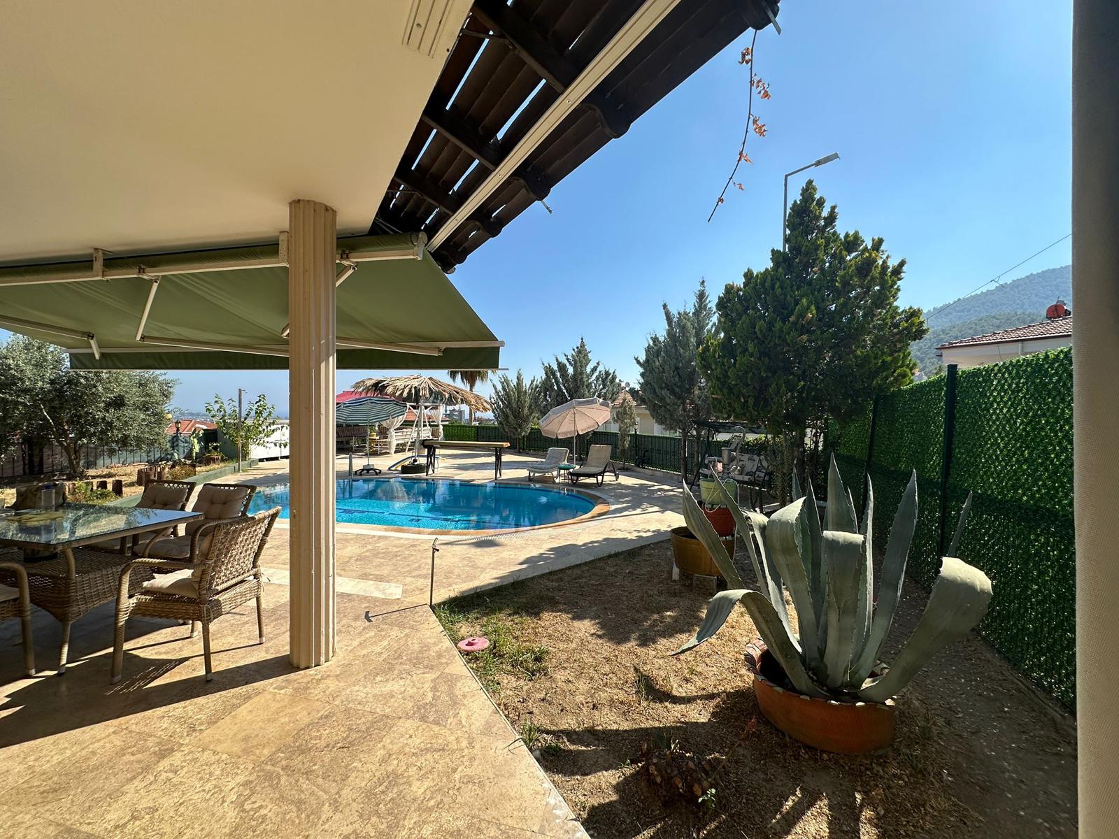 Вилла планировкой 2+1 с личным бассейном в районе Оба Аланья.  - Фото 5