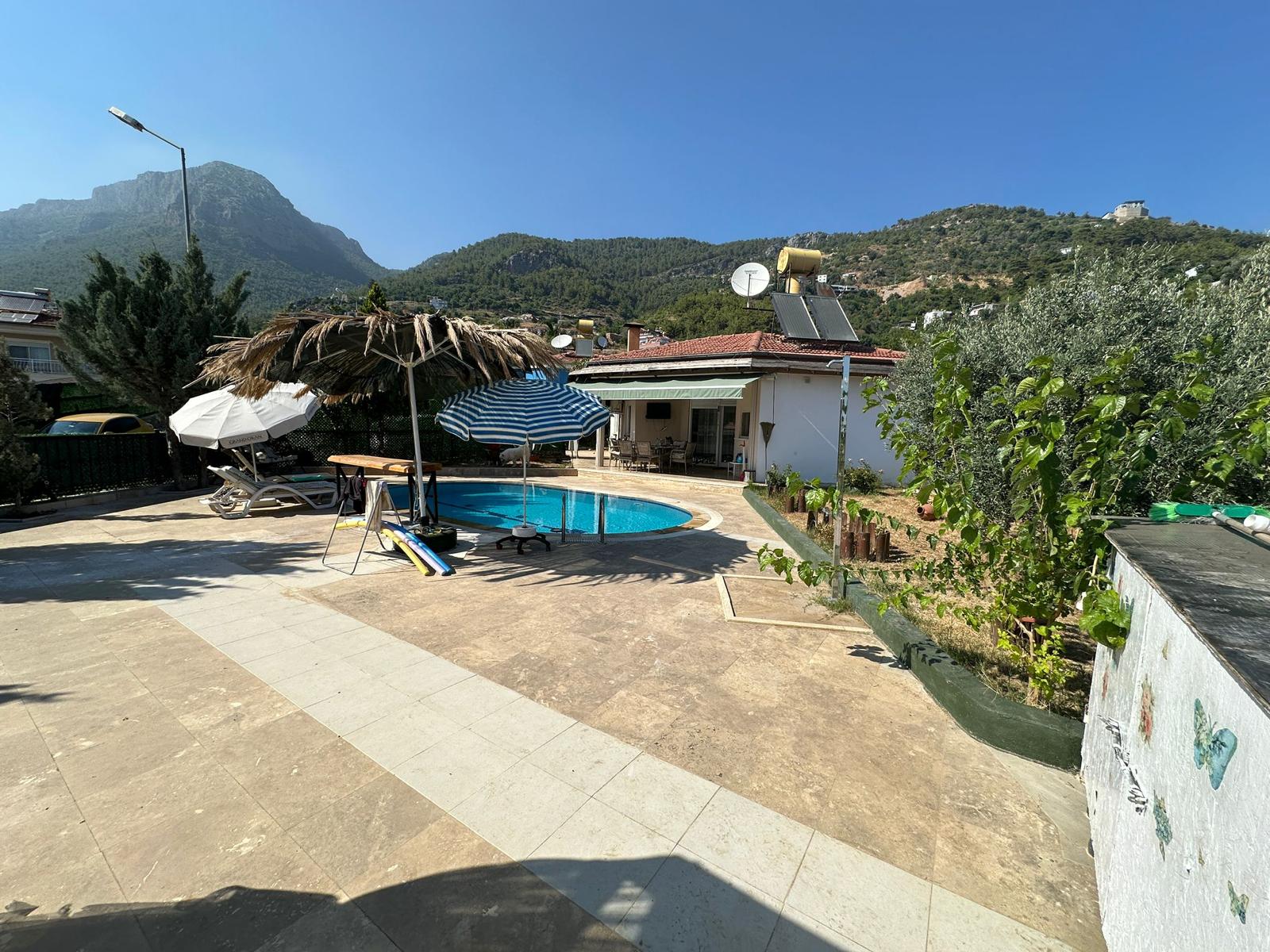 Вилла планировкой 2+1 с личным бассейном в районе Оба Аланья.  - Фото 7