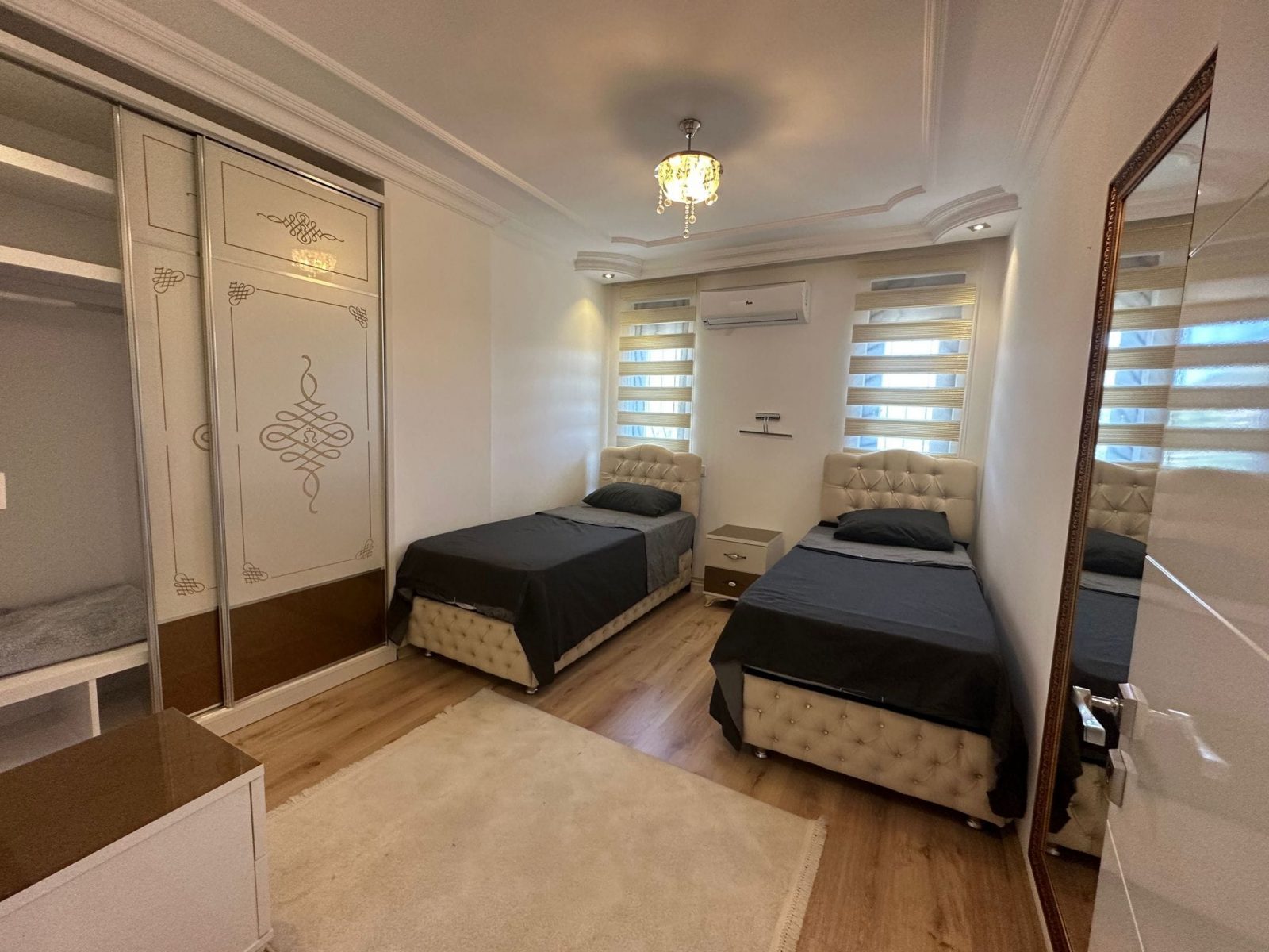 Просторная вилла с личным бассейном район Оба Аланья.  - Фото 26