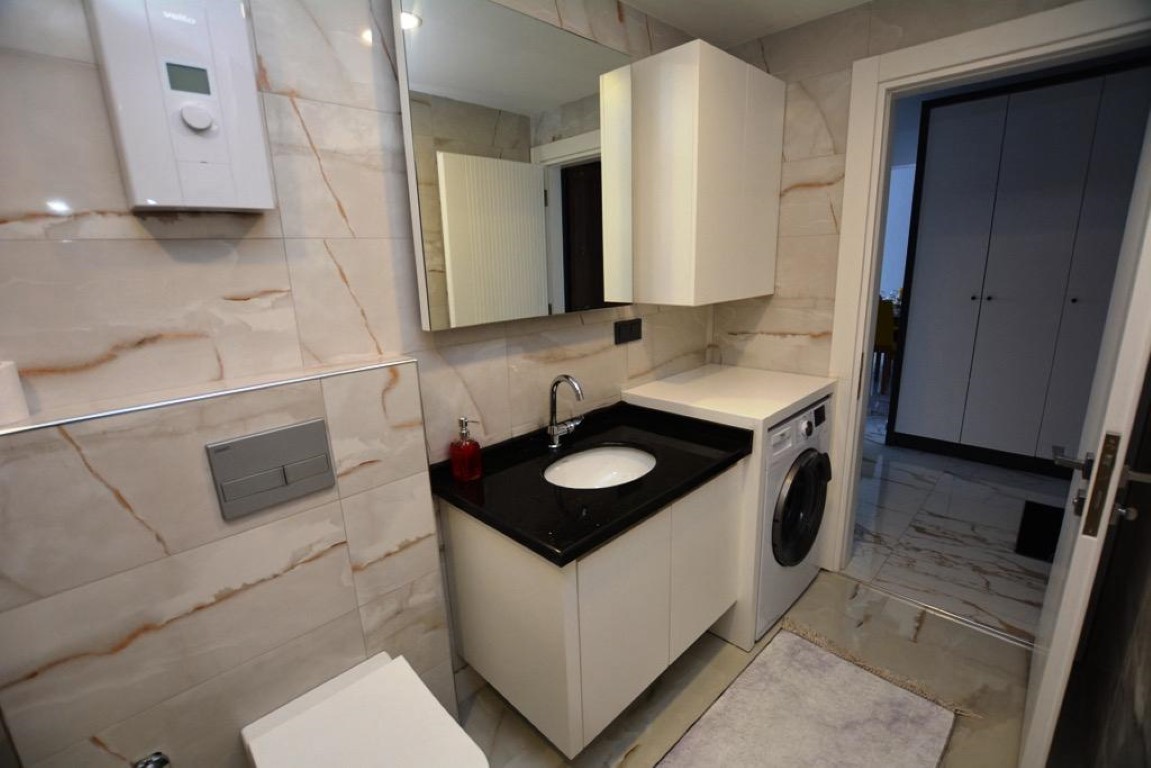 Уют и комфорт у моря — меблированная квартира 2+1 район Махмутлар Аланья. - Фото 12