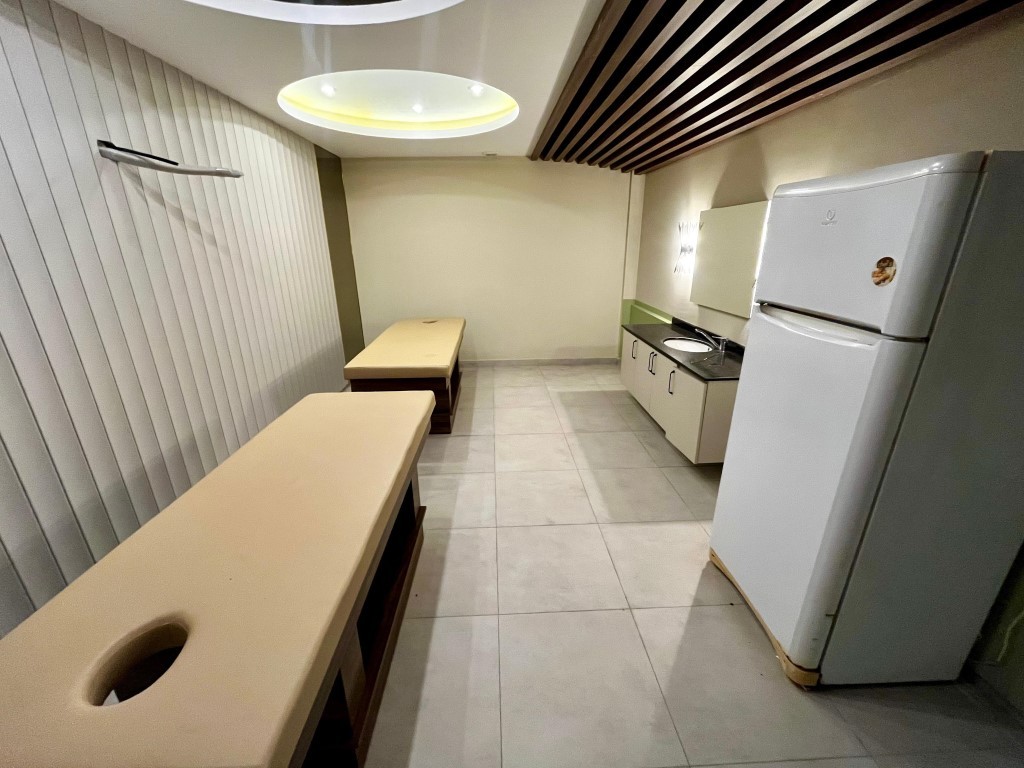 Мебилированная квартира c видом на бассейн планировкой 1+1 район Кестель Аланья.  - Фото 6