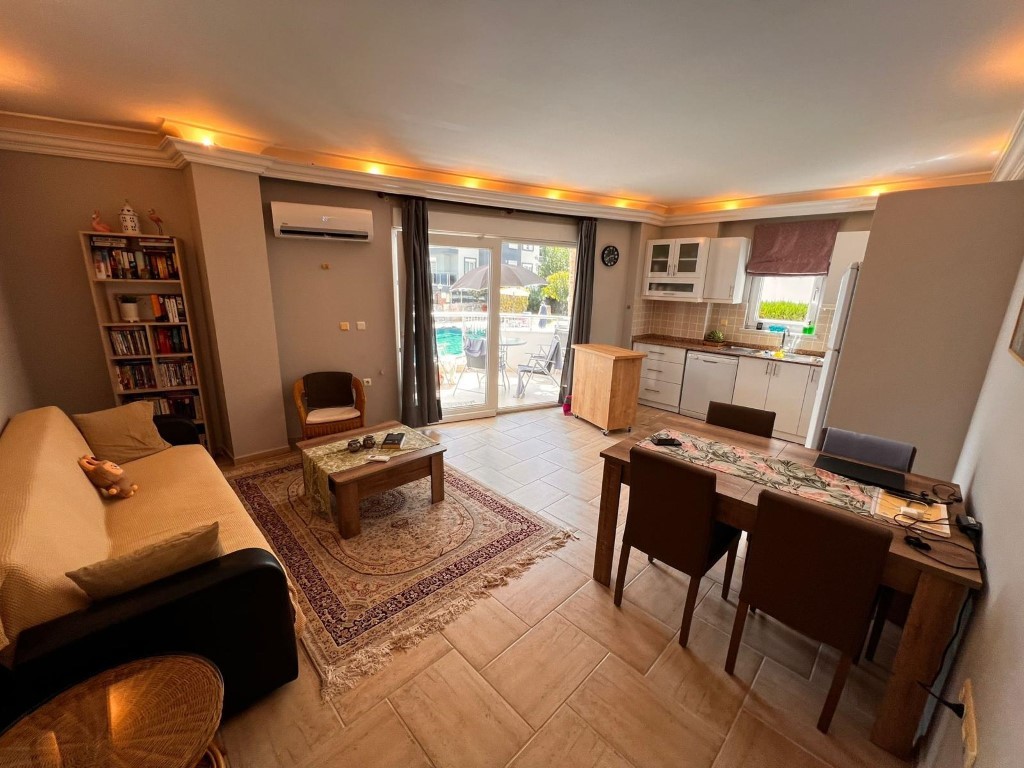 Трехкомнатная квартира под ВНЖ район Джикджилли Аланья.  - Фото 17