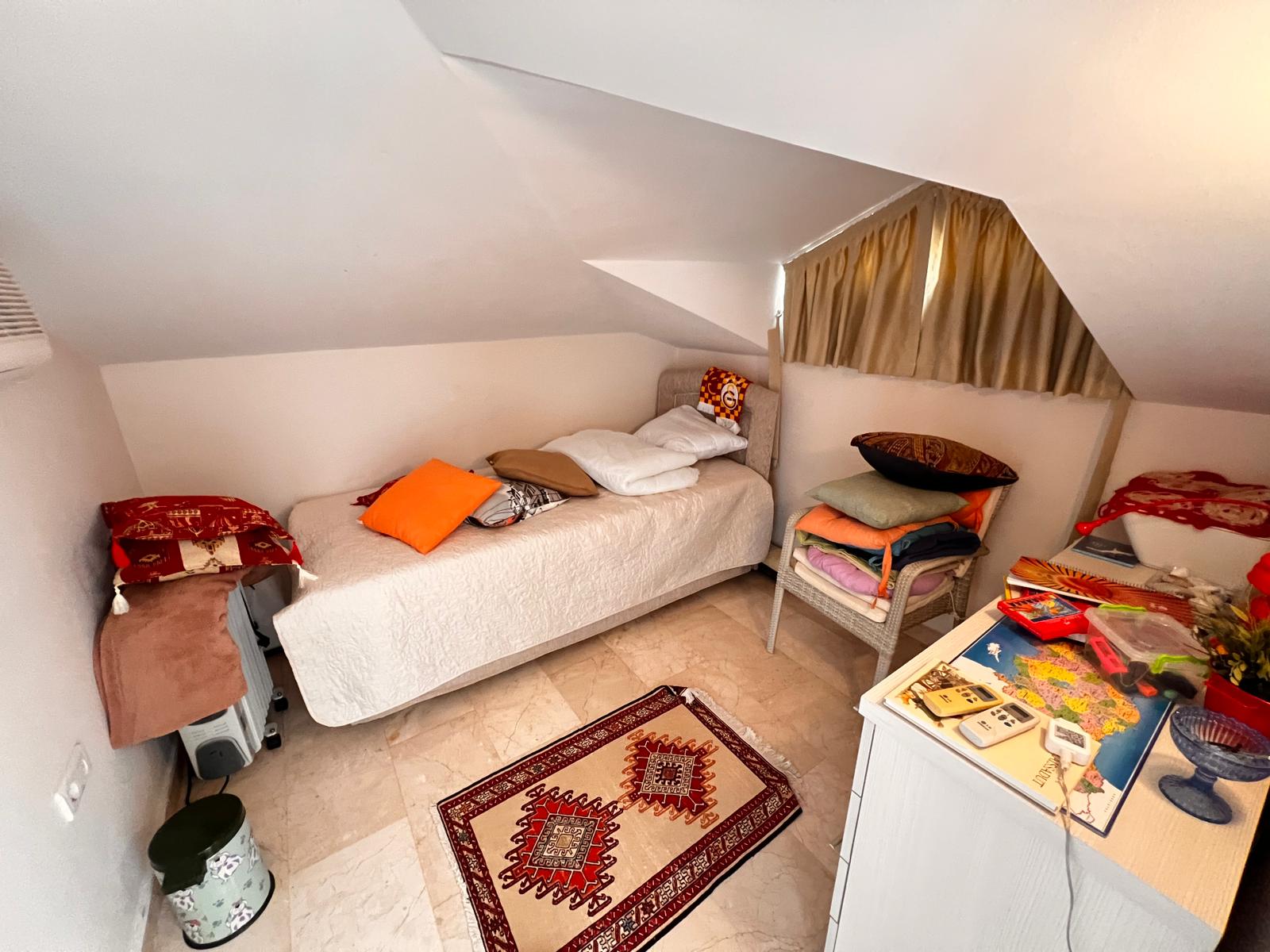 Вилла с видом на море и город район Бекташ Аланья.  - Фото 17