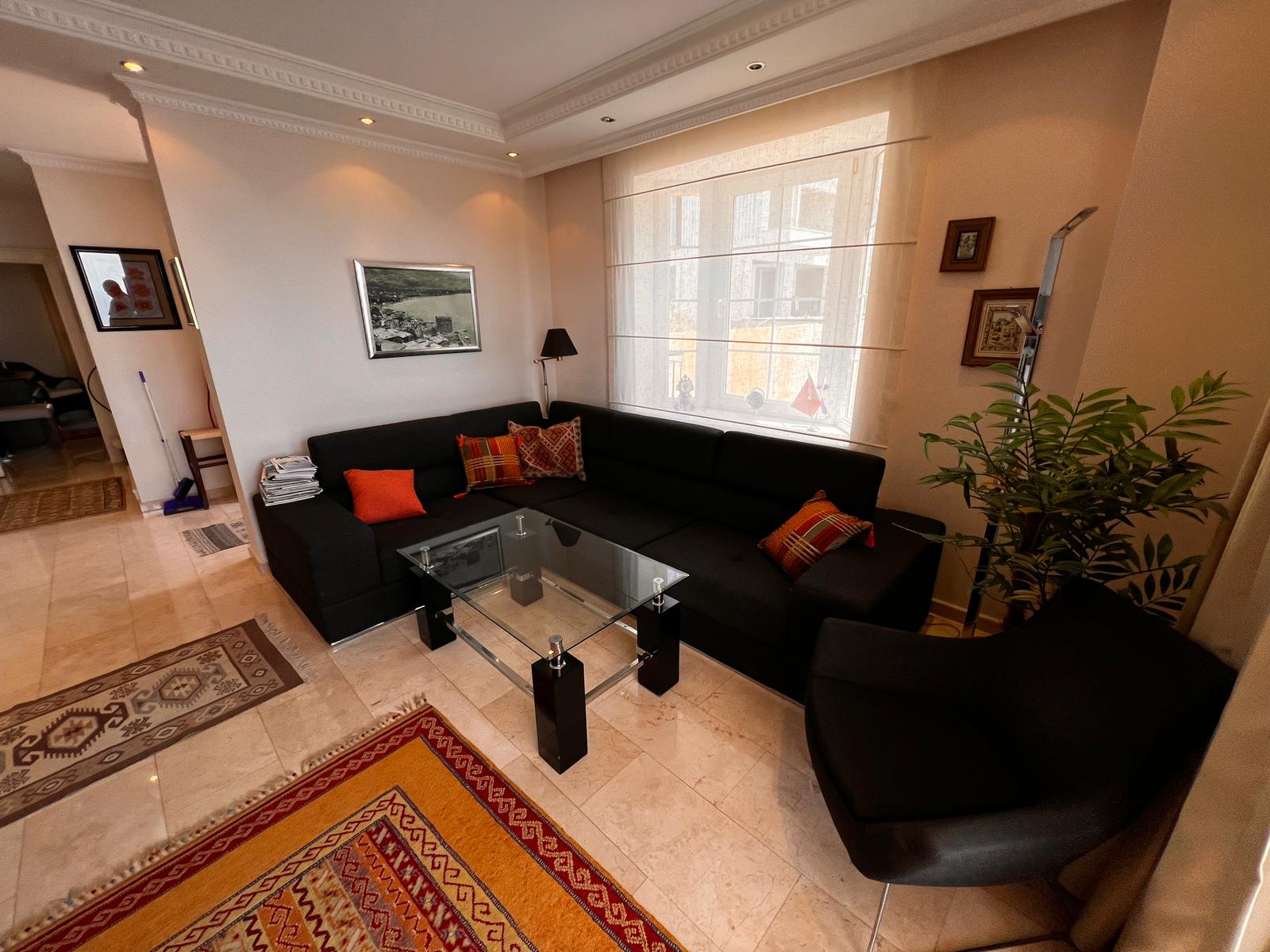 Вилла с видом на море и город район Бекташ Аланья.  - Фото 10