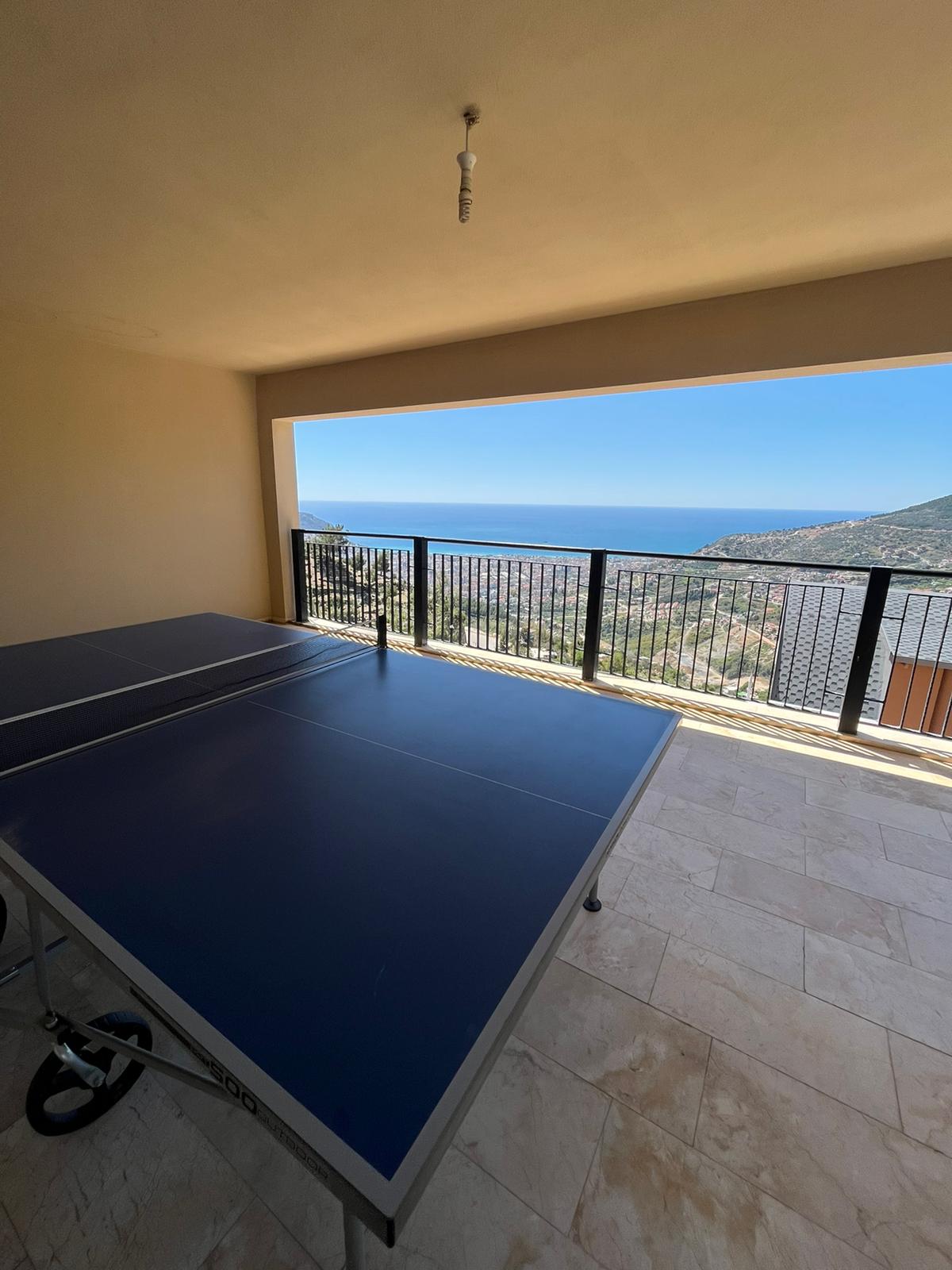 Вилла с видом на море и город район Бекташ Аланья.  - Фото 7