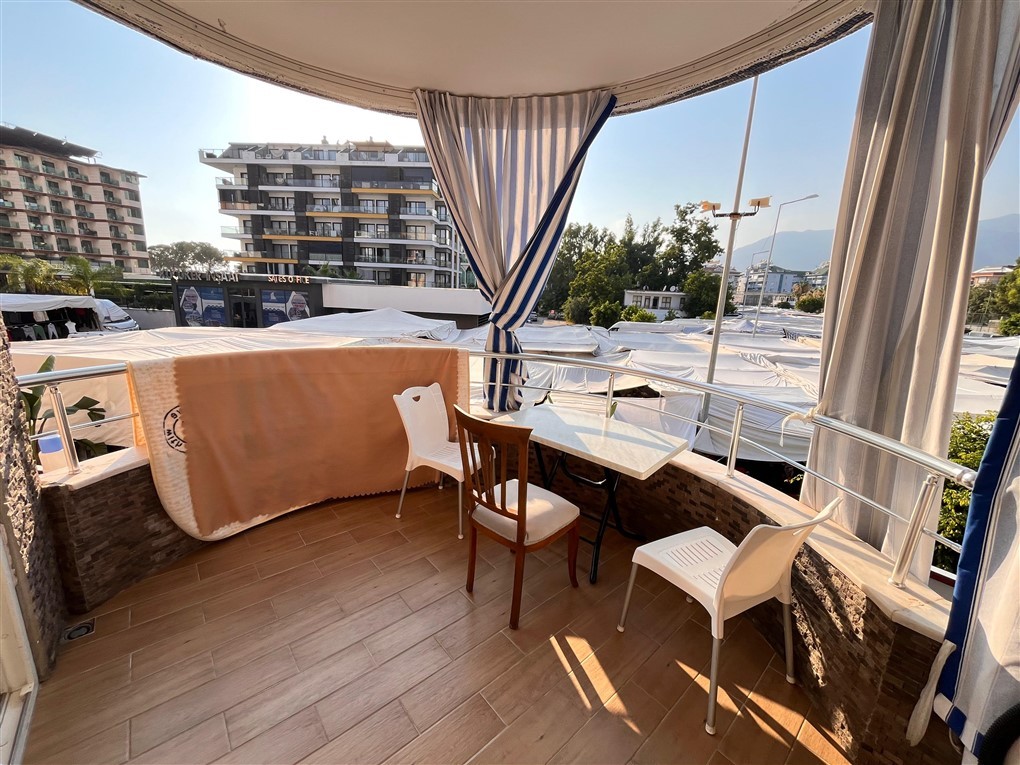 Мебилированная квартира планировкой 1+1  в 70 метрах от пляжа район Оба Аланья.  - Фото 6