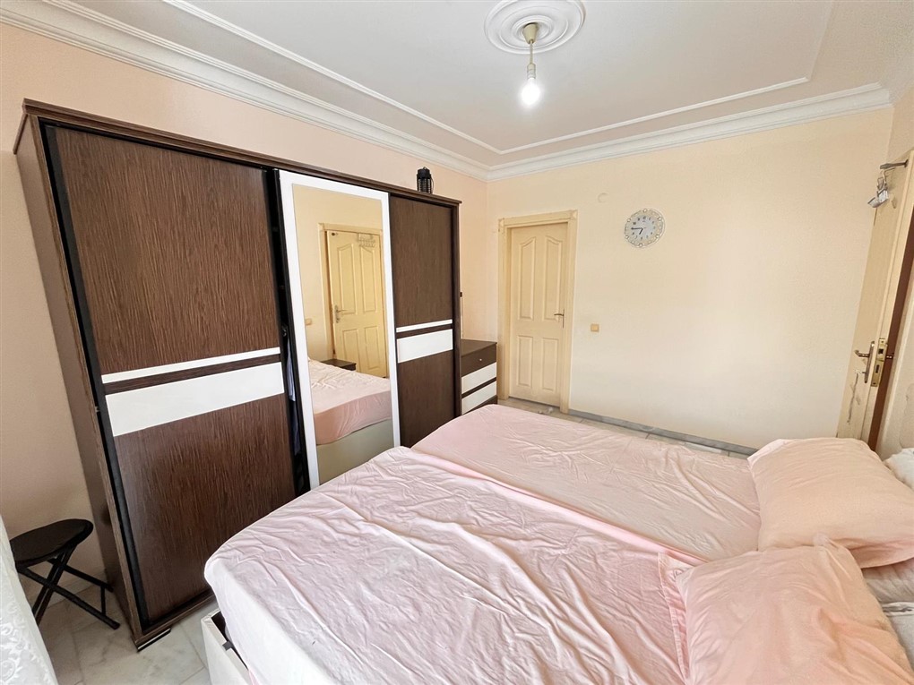 Квартира планировкой 2+1 c видом на бассейн район Джикджилли Аланья. - Фото 23