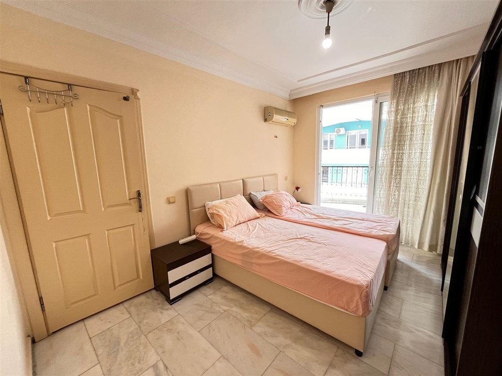 Квартира планировкой 2+1 c видом на бассейн район Джикджилли Аланья. - Фото 24