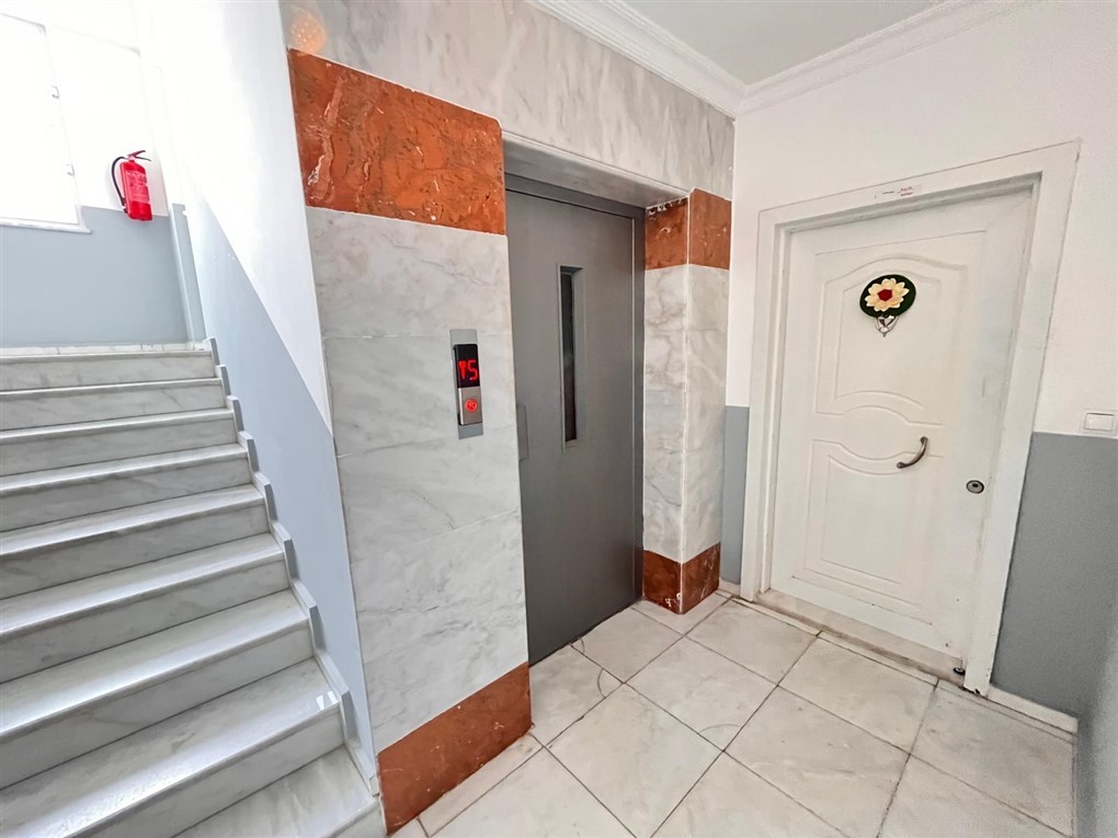 Квартира планировкой 2+1 c видом на бассейн район Джикджилли Аланья. - Фото 12