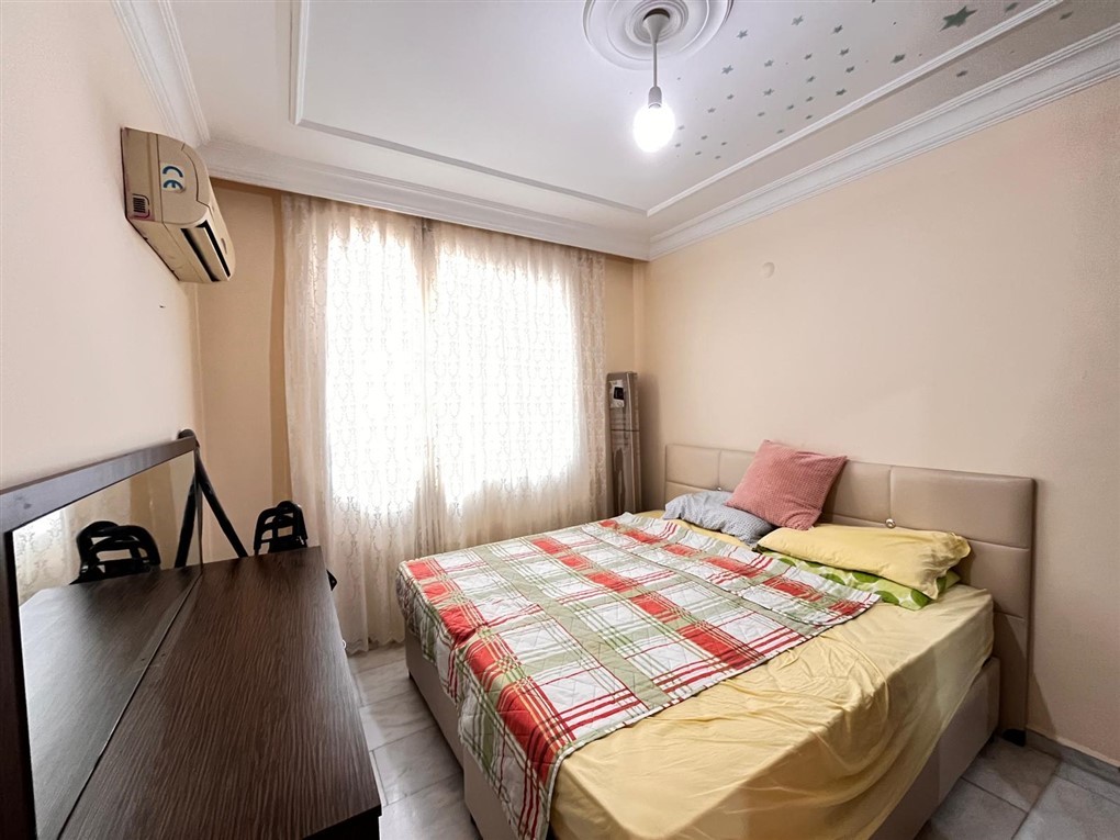 Квартира планировкой 2+1 c видом на бассейн район Джикджилли Аланья. - Фото 25