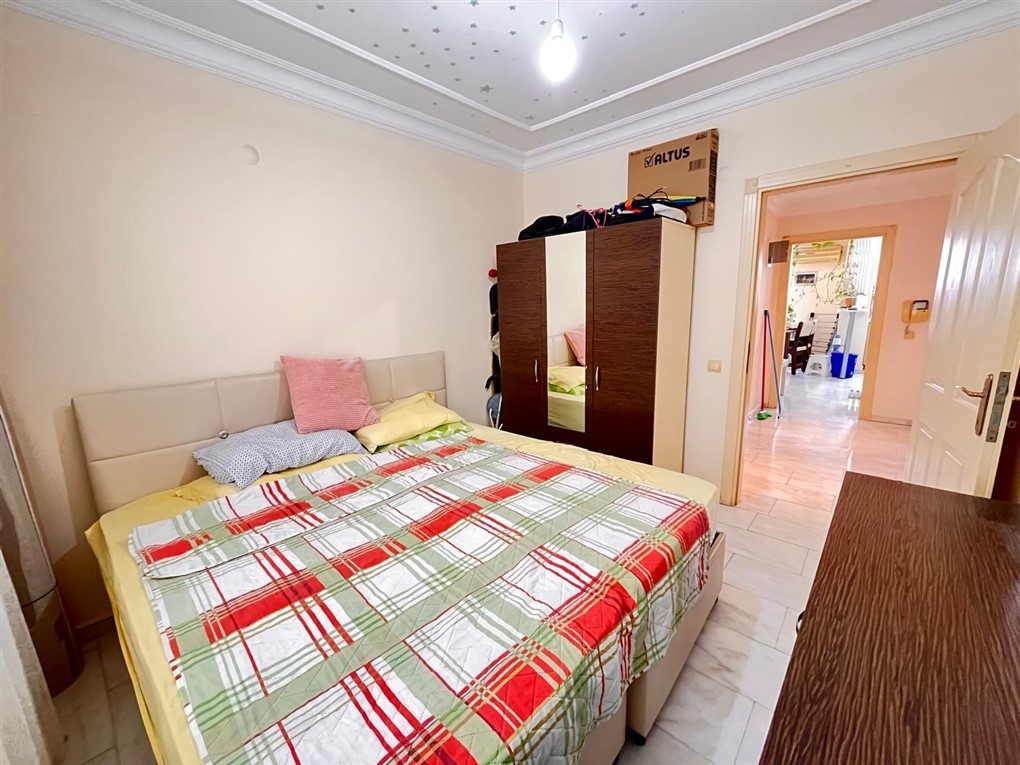 Квартира планировкой 2+1 c видом на бассейн район Джикджилли Аланья. - Фото 26