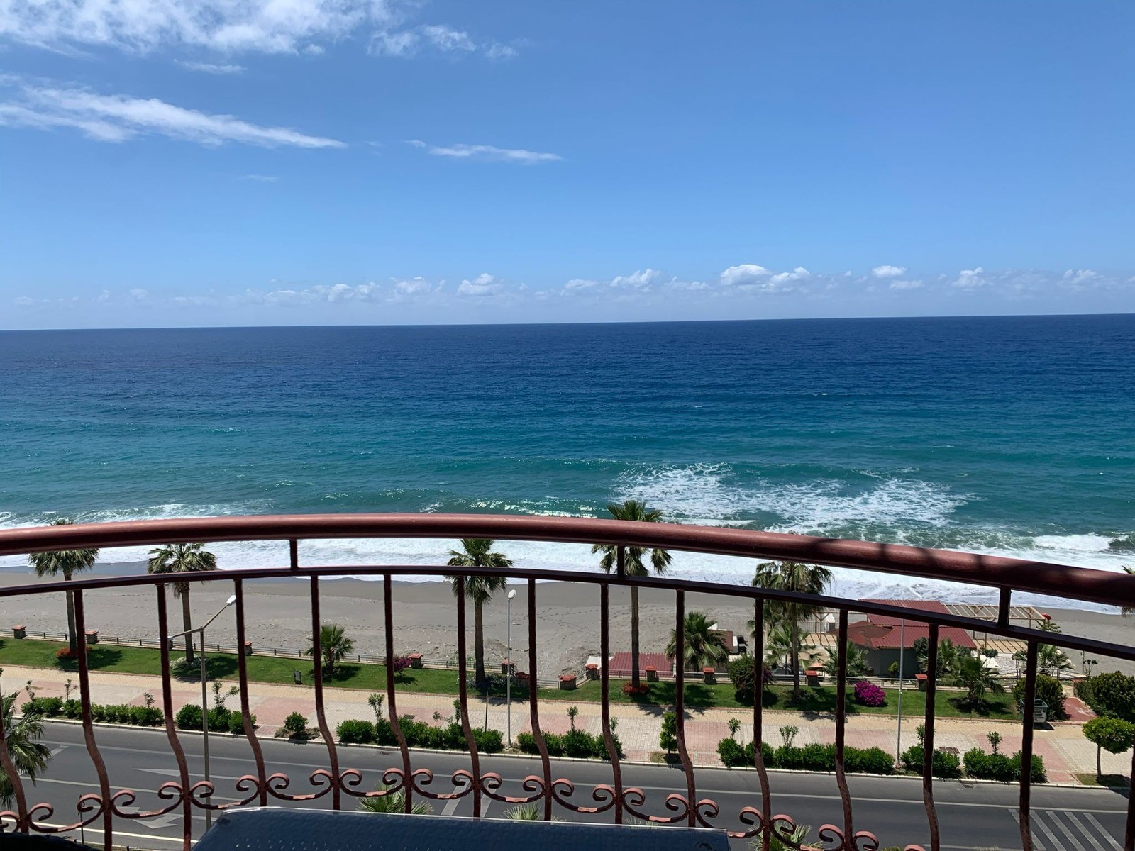 Квартира планировкой 2+1 с шикарным видом на море район Махмутлар Аланья.  - Фото 2