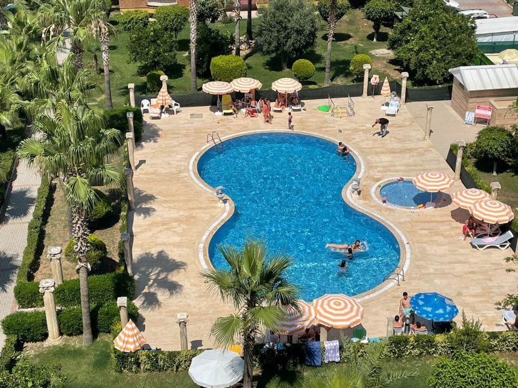 Квартира планировкой 2+1 с шикарным видом на море район Махмутлар Аланья.  - Фото 19