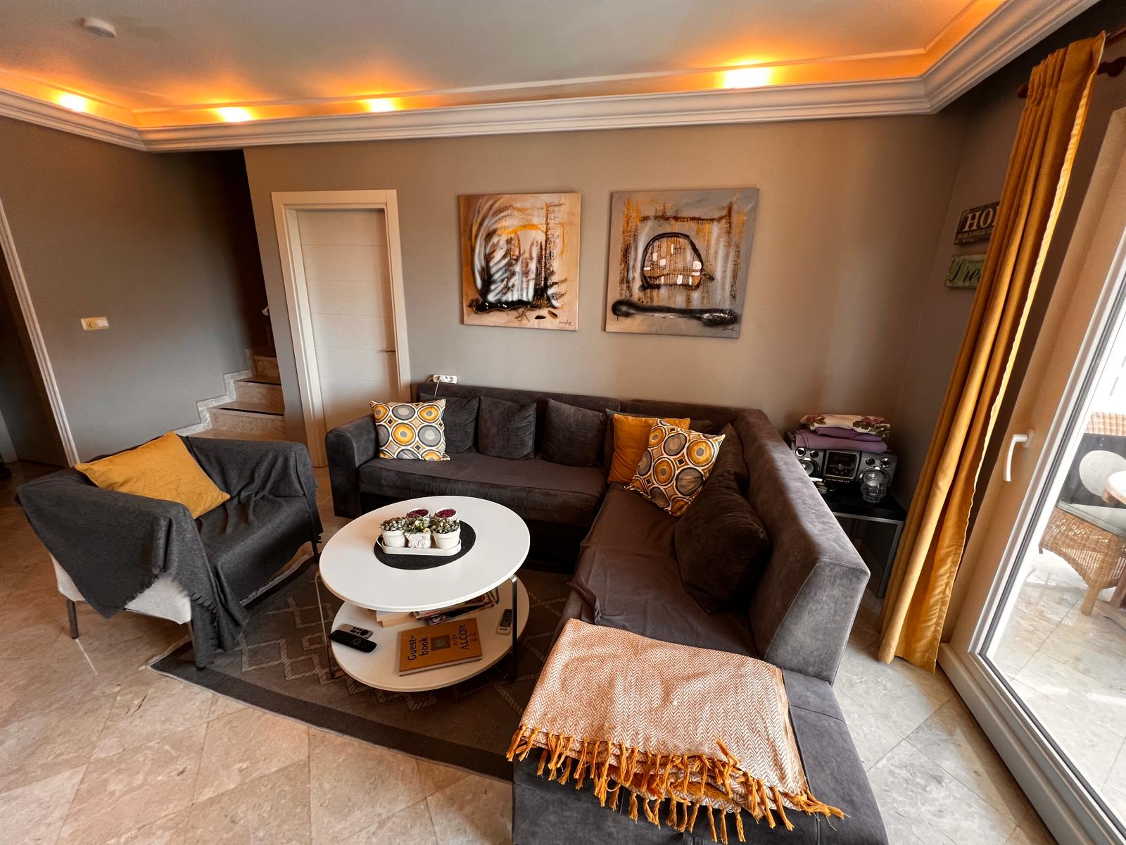 Уютная мебилированная квартира планировкой 2+1 район Джикжилли Аланья.  - Фото 2