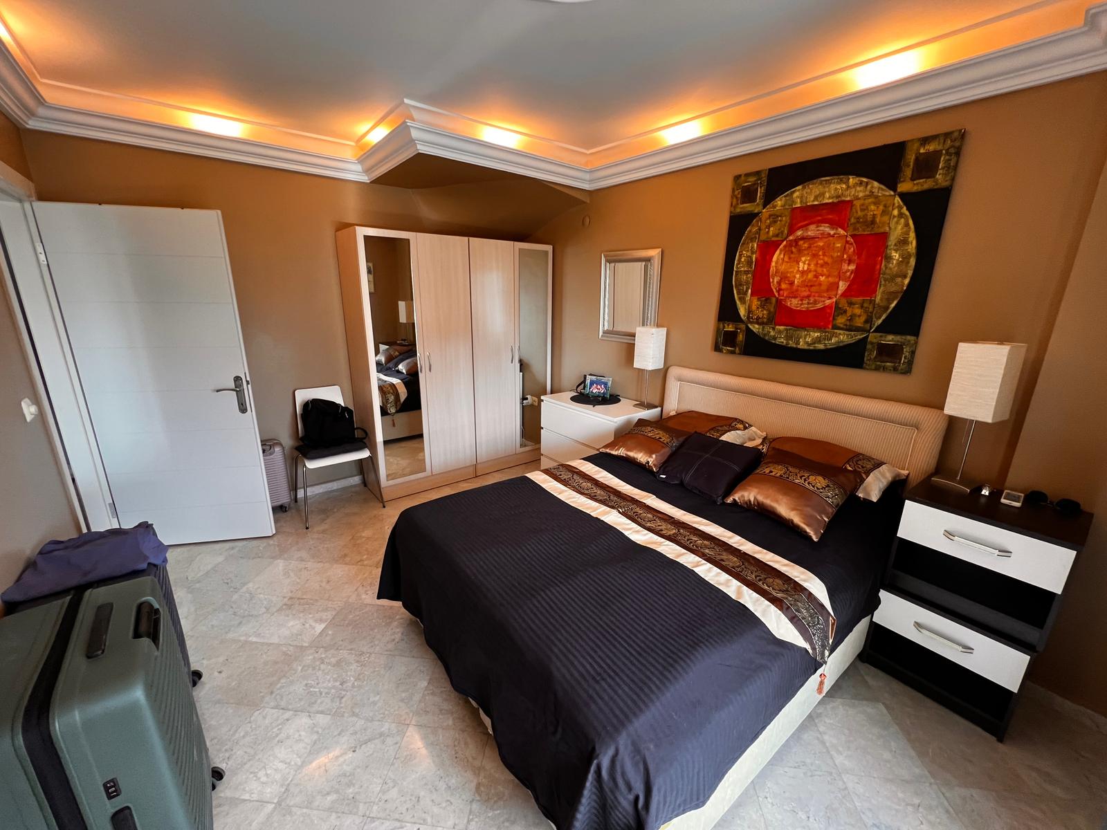 Уютная мебилированная квартира планировкой 2+1 район Джикжилли Аланья.  - Фото 11