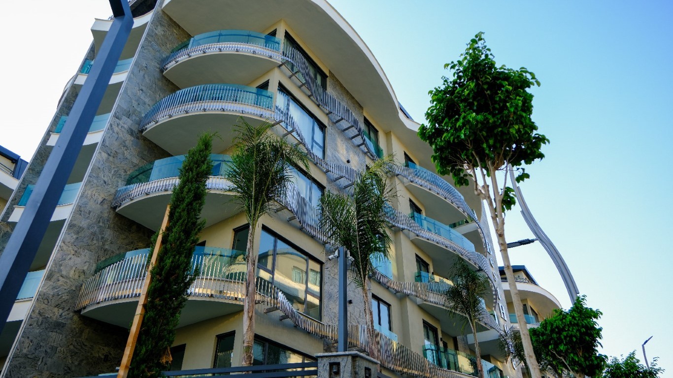 Центр Аланьи — квартира рядом с пляжем в премиум-комплексе.