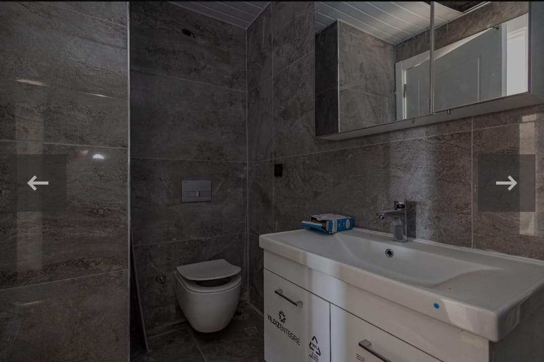 Трехкомнатный дуплекс с видом на море район Окурджалар Аланья.  - Фото 23