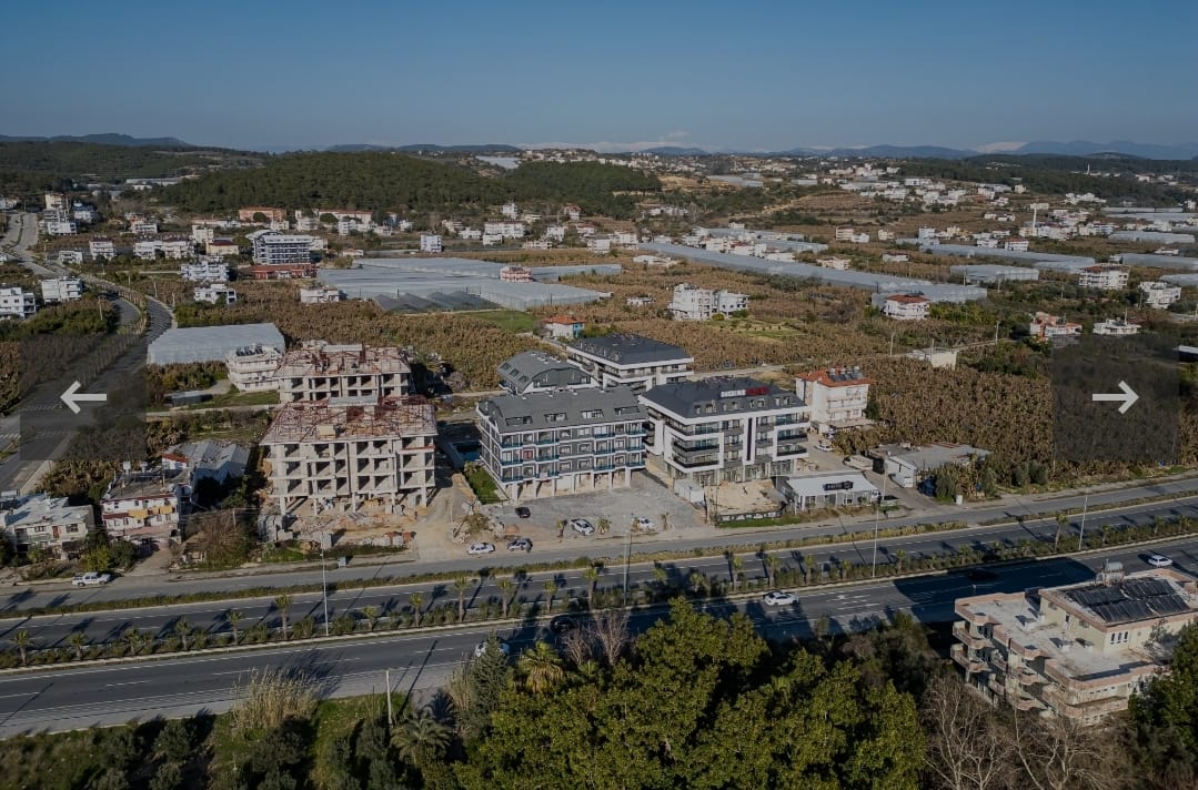 Трехкомнатный дуплекс с видом на море район Окурджалар Аланья.  - Фото 7