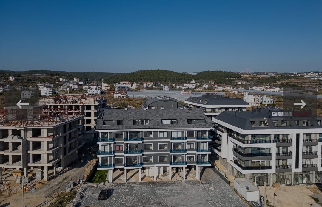 Трехкомнатный дуплекс с видом на море район Окурджалар Аланья.  - Фото 6