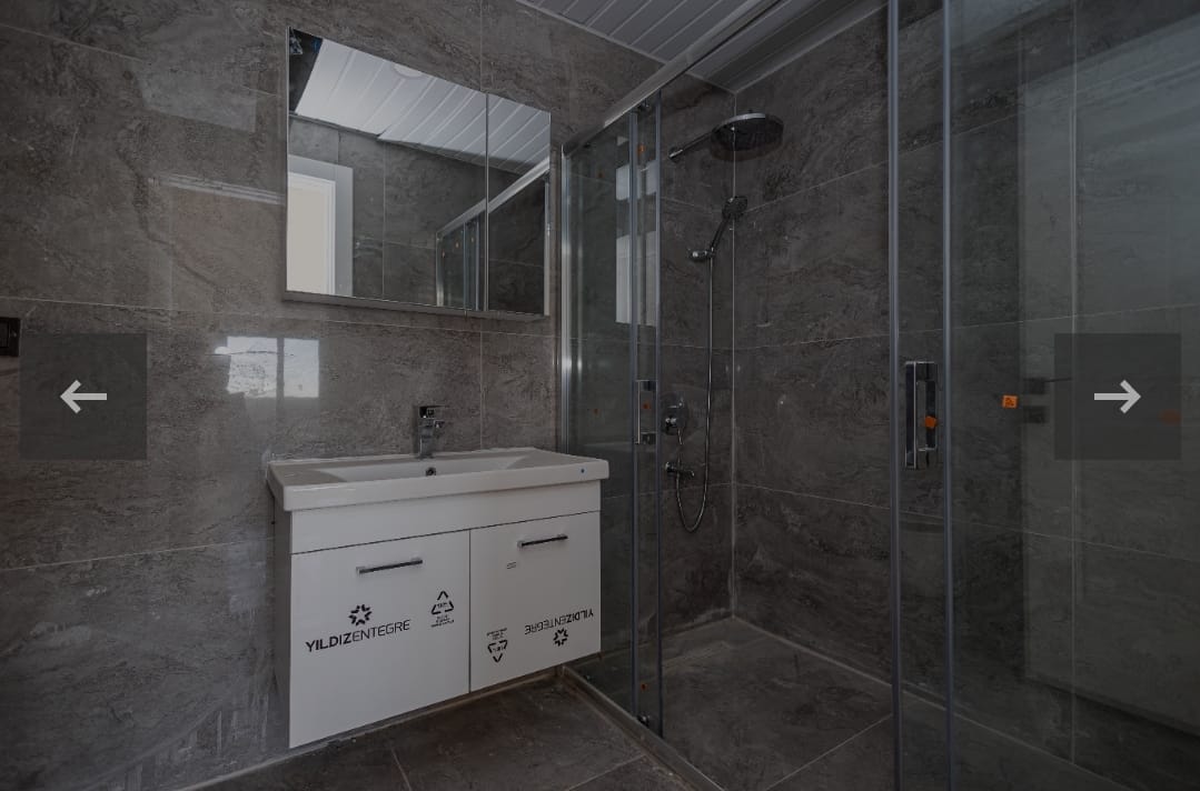 Трехкомнатный дуплекс с видом на море район Окурджалар Аланья.  - Фото 24