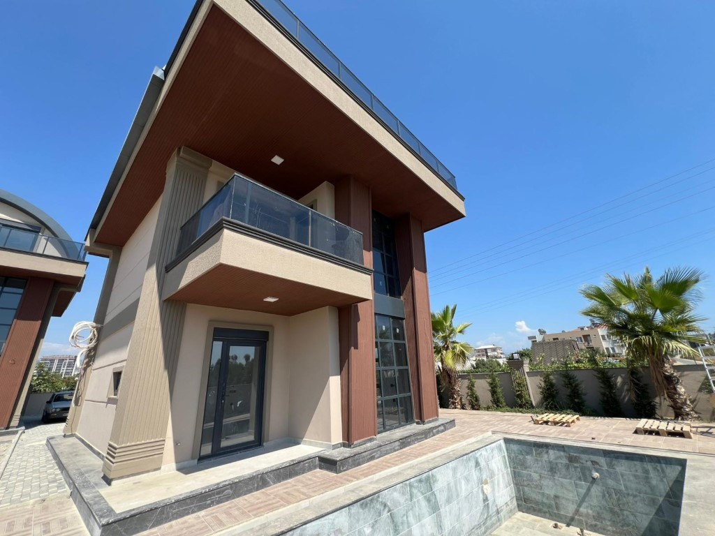 Новая современная вилла с личным бассейном в районе Паяллар Аланья.  - Фото 2