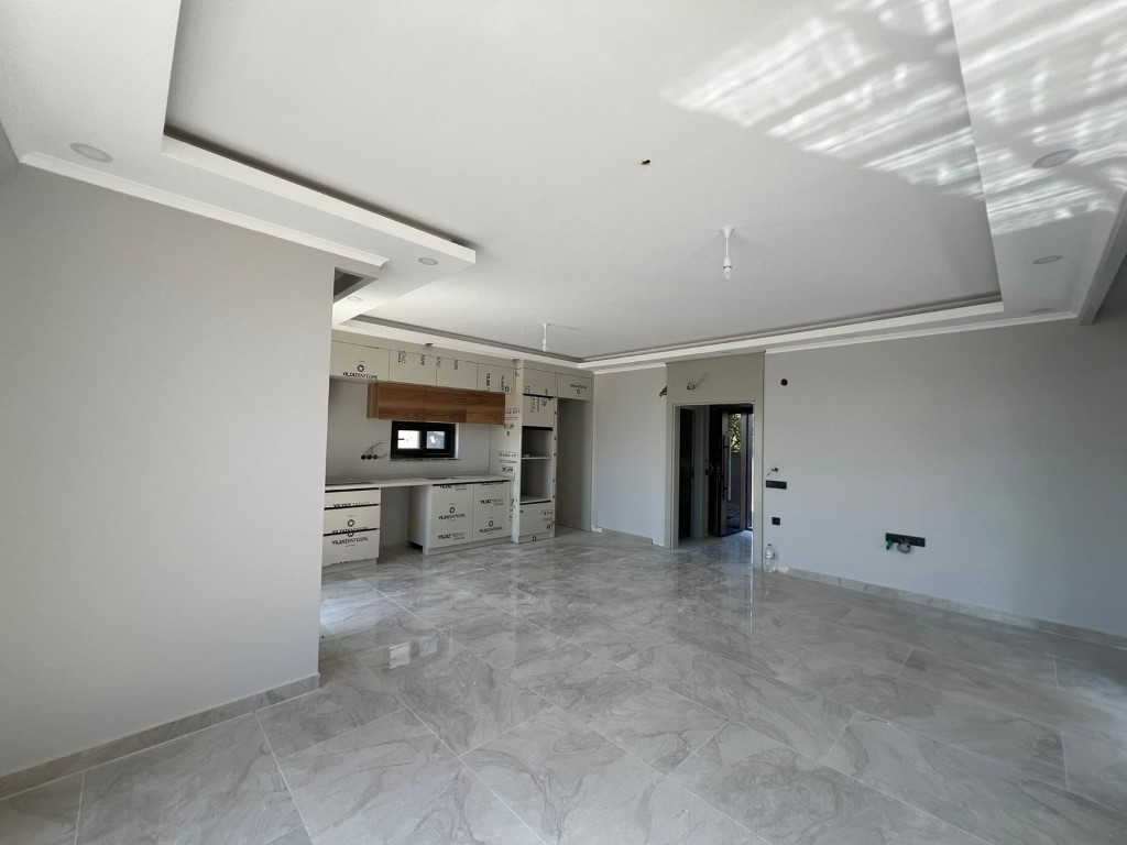 Новая вилла планировкой 3+1 с личным бассейном в районе Паяллар Аланья.  - Фото 9