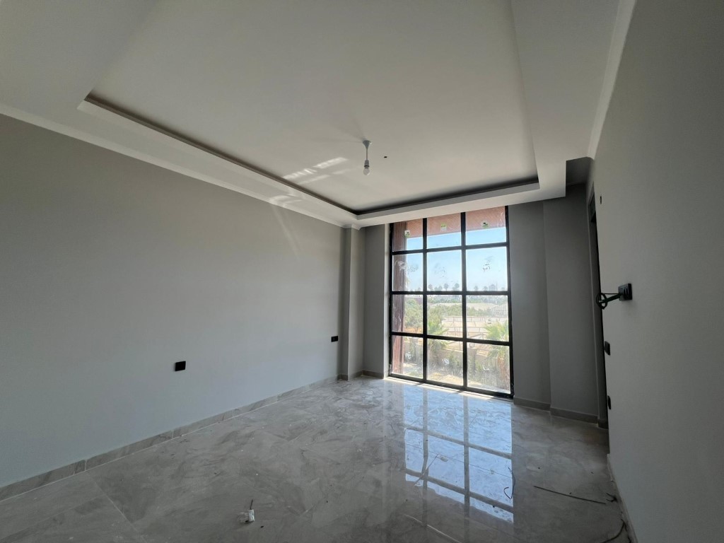 Новая вилла планировкой 3+1 с личным бассейном в районе Паяллар Аланья.  - Фото 16