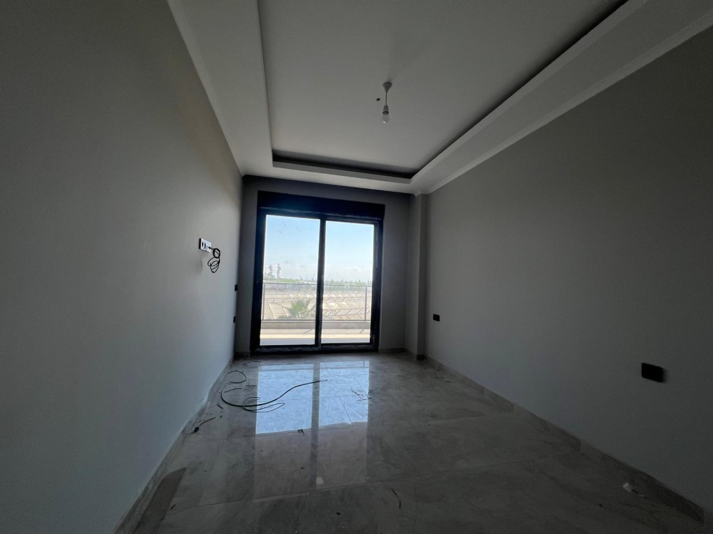 Новая вилла планировкой 3+1 с личным бассейном в районе Паяллар Аланья.  - Фото 17